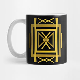 Magic runes  Mystical geometry sign  Alchemy mystical symbol Mug